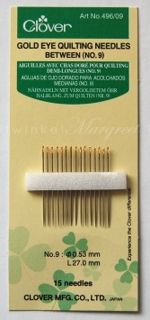 Quilting Needles Between nr.9